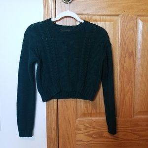 Lucca Couture sweater crop top